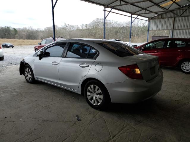 Photo 2 from auction – 2012 HONDA CIVIC LX with VIN 19XFB2E57CE052323