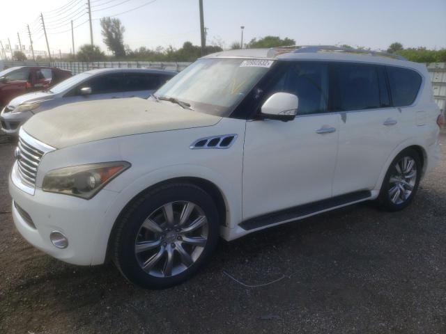INFINITI QX56 2011 with VIN JN8AZ2NF8B9501319 - Photo from auction