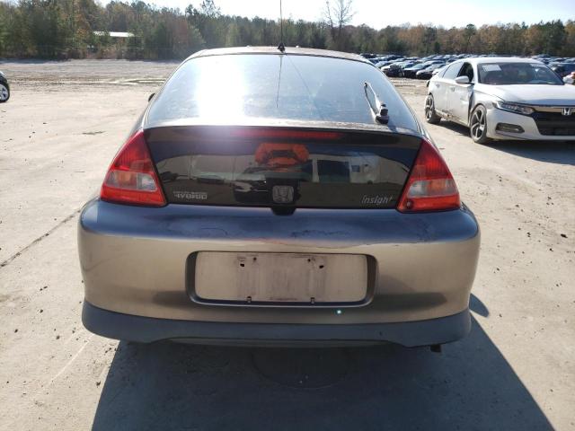 Photo 6 from auction – 2000 HONDA INSIGHT with VIN JHMZE1355YT001210
