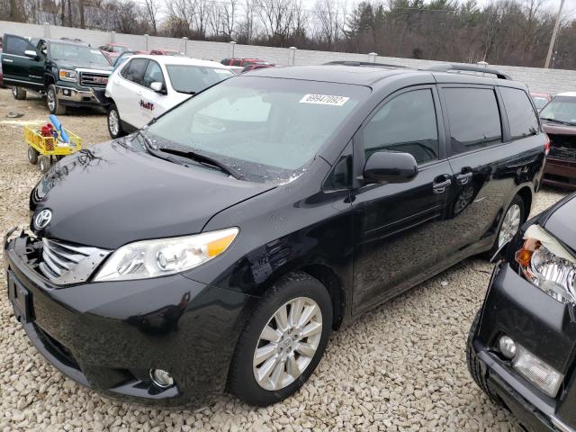 TOYOTA SIENNA XLE 2012 with VIN 5TDDK3DC4CS038155 - Photo from auction