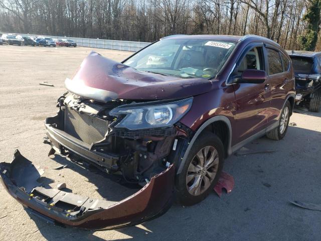 Photo 1 from auction – 2013 HONDA CR-V EXL with VIN 5J6RM4H74DL072841