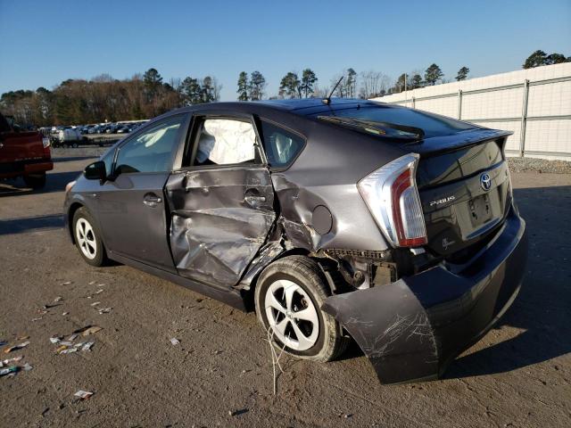 Photo 2 from auction – 2012 TOYOTA PRIUS with VIN JTDKN3DU9C1528708