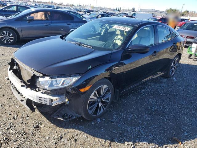 HONDA CIVIC EX 2017 with VIN 2HGFC1F33HH655562 - Photo from auction