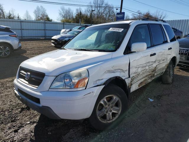HONDA PILOT EXL 2003 with VIN 2HKYF18633H608019 - Photo from auction