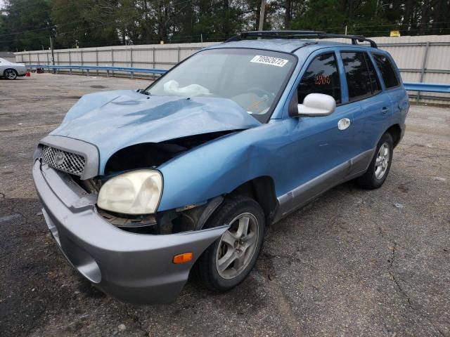 HYUNDAI SANTA FE 2003 with VIN KM8SC13D83U545201 - Photo from auction