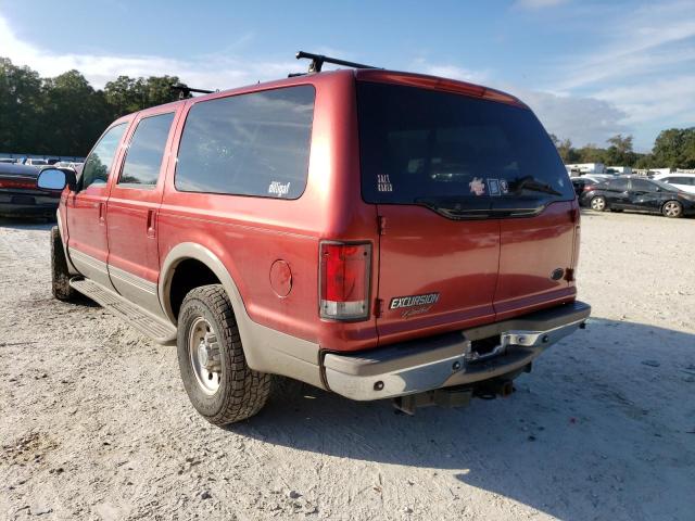 Photo 3 from auction – 2000 FORD EXCURSION with VIN 1FMNU42SXYEC87812