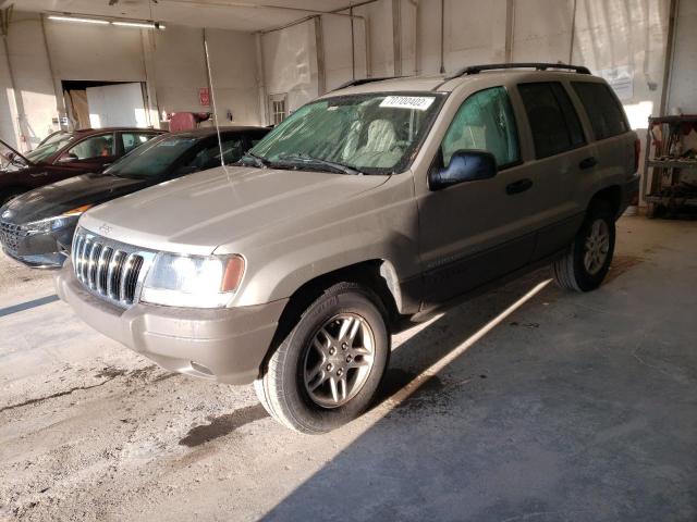 JEEP GRAND CHER 2003 with VIN 1J4GW48S23C524242 - Photo from auction