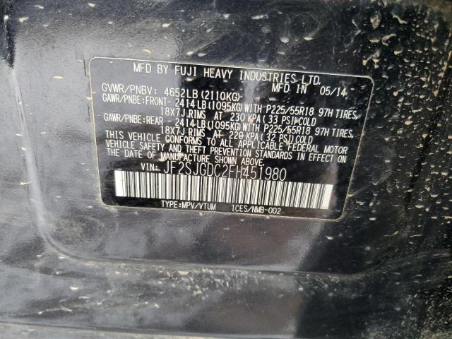Photo 14 from auction – 2015 SUBARU FORESTER 2 with VIN JF2SJGDC2FH451980