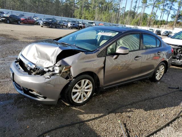 HONDA CIVIC EX 2012 with VIN 19XFB2F82CE107124 - Photo from auction