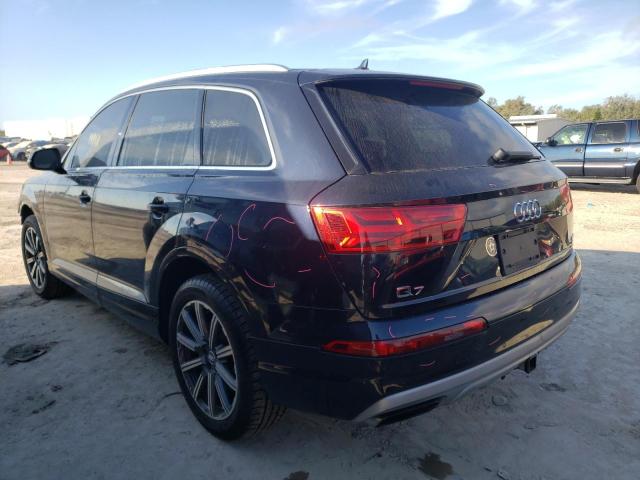 Photo 2 from auction – 2017 AUDI Q7 PREMIUM with VIN WA1LAAF77HD025108
