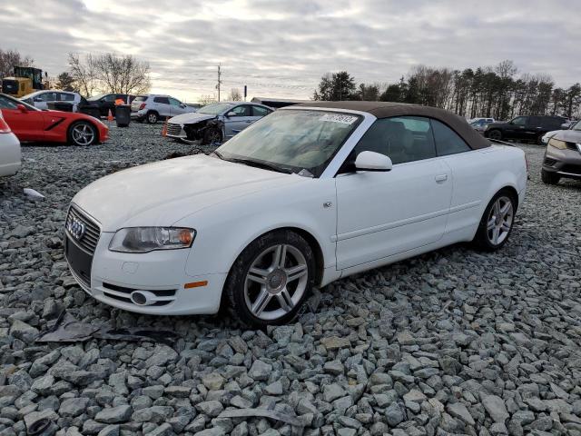 AUDI A4 2.0T CA 2007 with VIN WAUAF48H87K020691 - Photo from auction