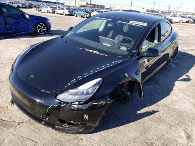 TESLA MODEL 3 2022 with VIN 5YJ3E1EB7NF316275 - Photo from auction