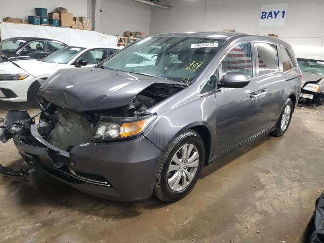 HONDA ODYSSEY EX 2016 with VIN 5FNRL5H67GB080185 - Photo from auction
