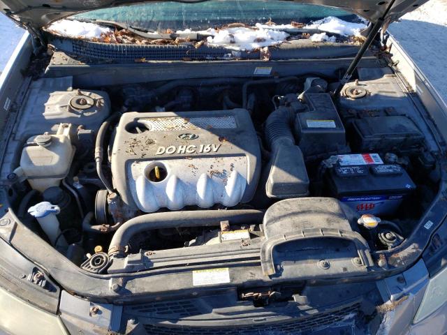 Photo 11 from auction – 2007 HYUNDAI SONATA with VIN 5NPET46C07H273619