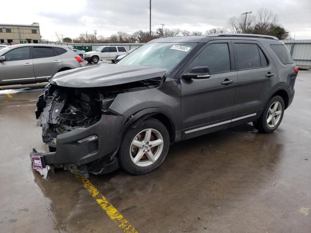 FORD EXPLORER X 2018 with VIN 1FM5K7D87JGC29143 - Photo from auction