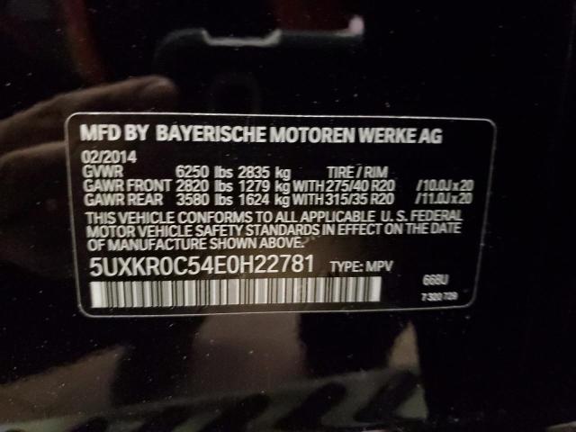 Photo 14 from auction – 2014 BMW X5 XDRIVE3 with VIN 5UXKR0C54E0H22781