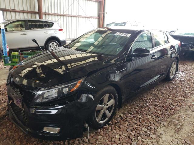 KIA OPTIMA LX 2014 with VIN 5XXGM4A70EG258529 - Photo from auction