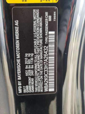 Photo 10 from auction – 2017 BMW 230I with VIN WBA2K9C33H7A26432