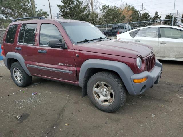 Photo 4 from auction – 2003 JEEP LIBERTY SP with VIN 1J4GL48KX3W606954