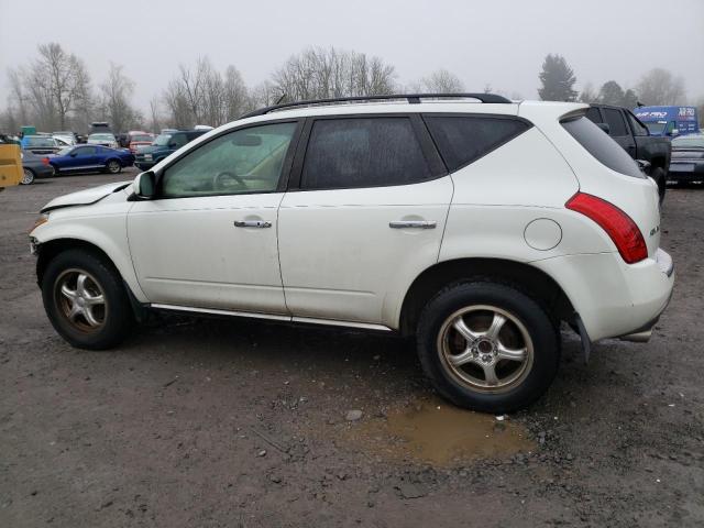 Photo 2 from auction – 2007 NISSAN MURANO SL with VIN JN8AZ08WX7W637802