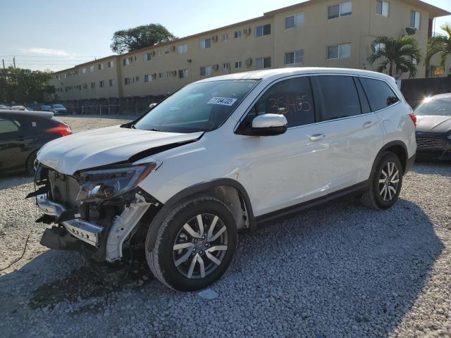 HONDA PILOT EXL 2020 with VIN 5FNYF5H5XLB006649 - Photo from auction