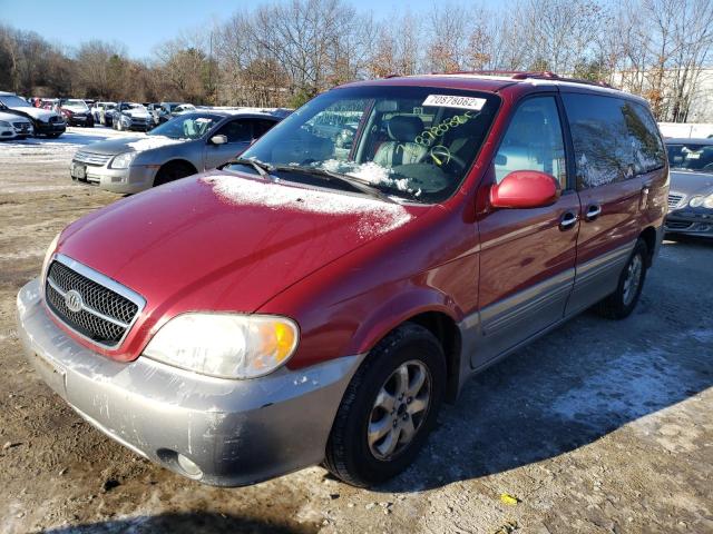 Photo 1 from auction – 2005 KIA SEDONA EX with VIN KNDUP132756643465