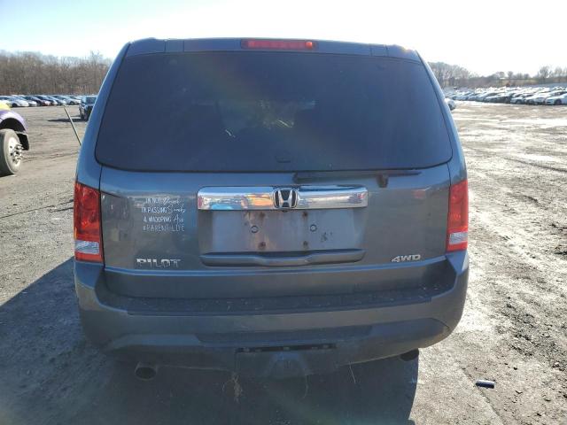 Photo 6 from auction – 2012 HONDA PILOT EXL with VIN 5FNYF4H56CB081679