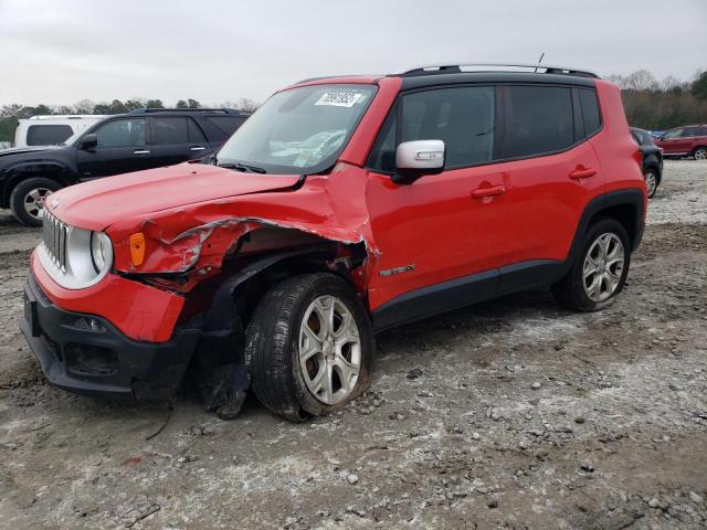 JEEP RENEGADE L 2016 with VIN ZACCJBDT7GPD12315 - Photo from auction