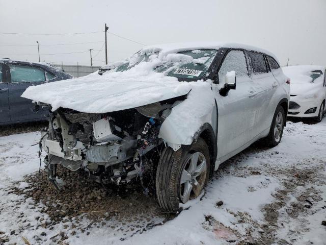 TOYOTA HIGHLANDER 2022 with VIN 5TDBZRBH8NS590815 - Photo from auction