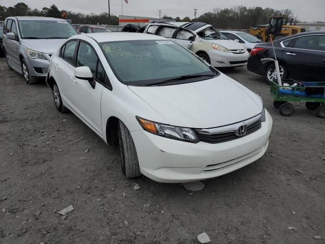 Photo 4 from auction – 2012 HONDA CIVIC LX with VIN 19XFB2F53CE073961