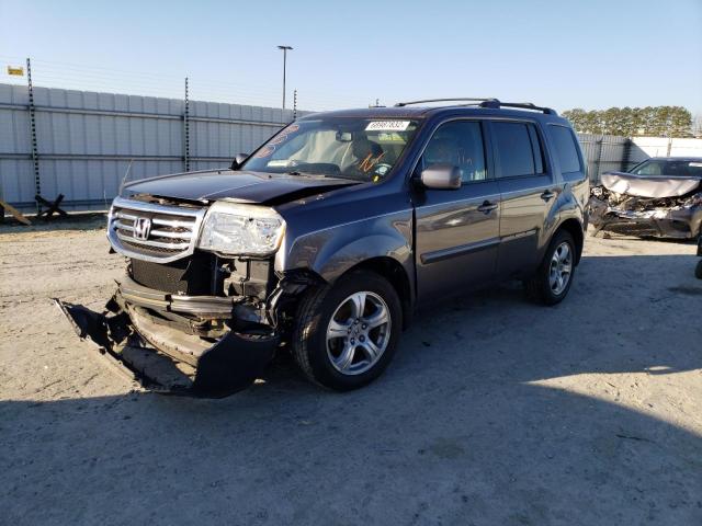 HONDA PILOT EXL 2015 with VIN 5FNYF3H58FB014760 - Photo from auction
