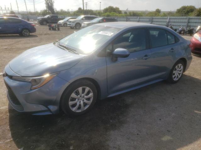 TOYOTA COROLLA LE 2021 with VIN 5YFEPMAE2MP254985 - Photo from auction