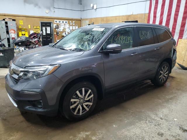 HONDA PILOT EXL 2022 with VIN 5FNYF6H52NB020067 - Photo from auction