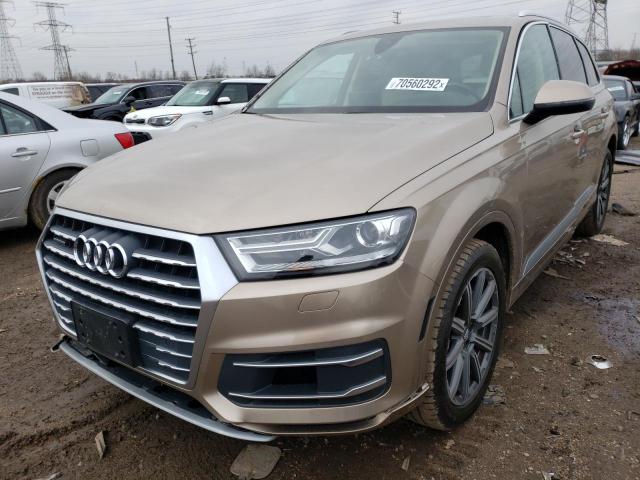 AUDI Q7 PREMIUM 2018 with VIN WA1LAAF7XJD032625 - Photo from auction