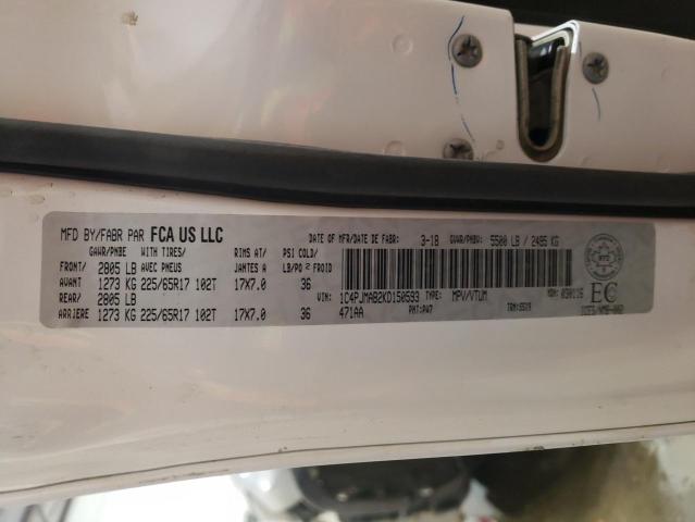 Photo 14 from auction – 2019 JEEP CHEROKEE S with VIN 1C4PJMAB2KD150593