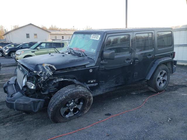 JEEP WRANGLER U 2016 with VIN 1C4BJWEG8GL129546 - Photo from auction