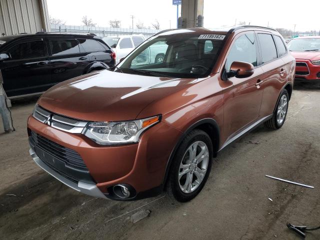 MITSUBISHI OUTLANDER 2015 with VIN JA4AZ3A35FZ001437 - Photo from auction