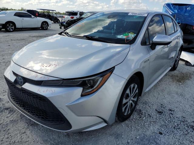 Photo 1 from auction – 2020 TOYOTA COROLLA LE with VIN JTDEBRBE2LJ011898