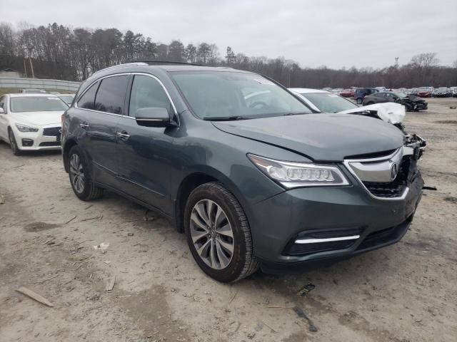 Photo 4 from auction – 2014 ACURA MDX TECHNO with VIN 5FRYD3H41EB002363