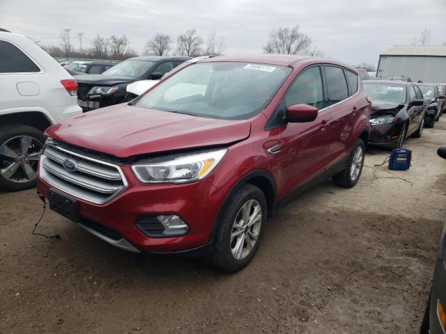 FORD ESCAPE SE 2017 with VIN 1FMCU9GD8HUE88189 - Photo from auction