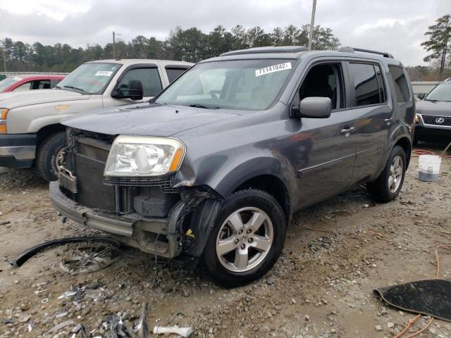 HONDA PILOT EXL 2010 with VIN 5FNYF3H53AB013637 - Photo from auction