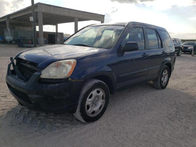 HONDA CR-V LX 2006 with VIN JHLRD68596C003648 - Photo from auction