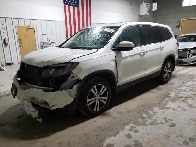 HONDA PILOT EXL 2018 with VIN 5FNYF6H54JB034742 - Photo from auction