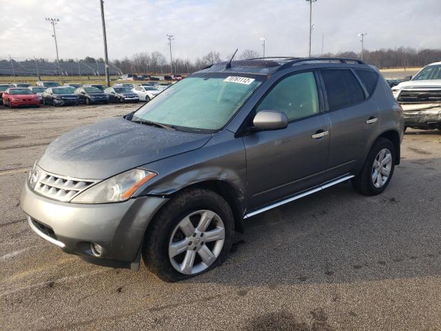NISSAN MURANO SL 2006 with VIN JN8AZ08TX6W426166 - Photo from auction