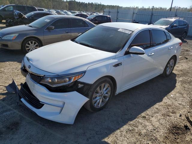 KIA OPTIMA EX 2016 with VIN 5XXGU4L32GG011204 - Photo from auction