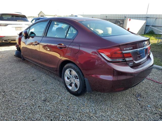 Photo 2 from auction – 2014 HONDA CIVIC LX with VIN 19XFB2F5XEE000296