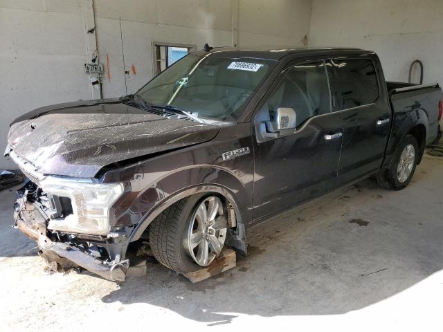 FORD F150 SUPER 2018 with VIN 1FTEW1EG2JFE34516 - Photo from auction