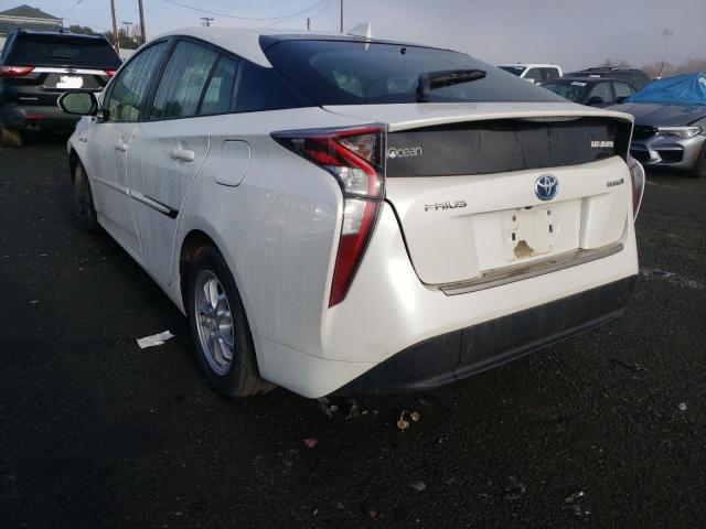 Photo 2 from auction – 2016 TOYOTA PRIUS with VIN JTDKARFU1G3007276