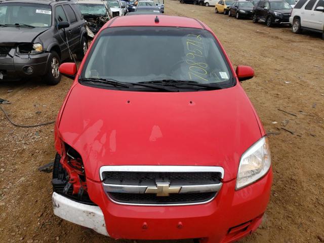Photo 5 from auction – 2009 CHEVROLET AVEO LS with VIN KL1TD56E79B362479