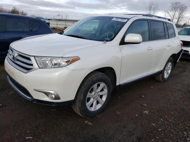 TOYOTA HIGHLANDER 2012 with VIN 5TDBK3EH5CS146110 - Photo from auction